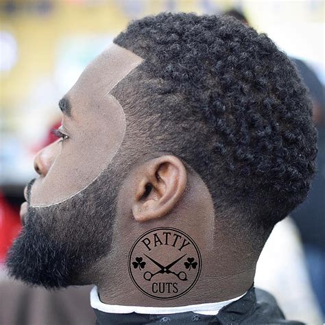 all around taper fade black male